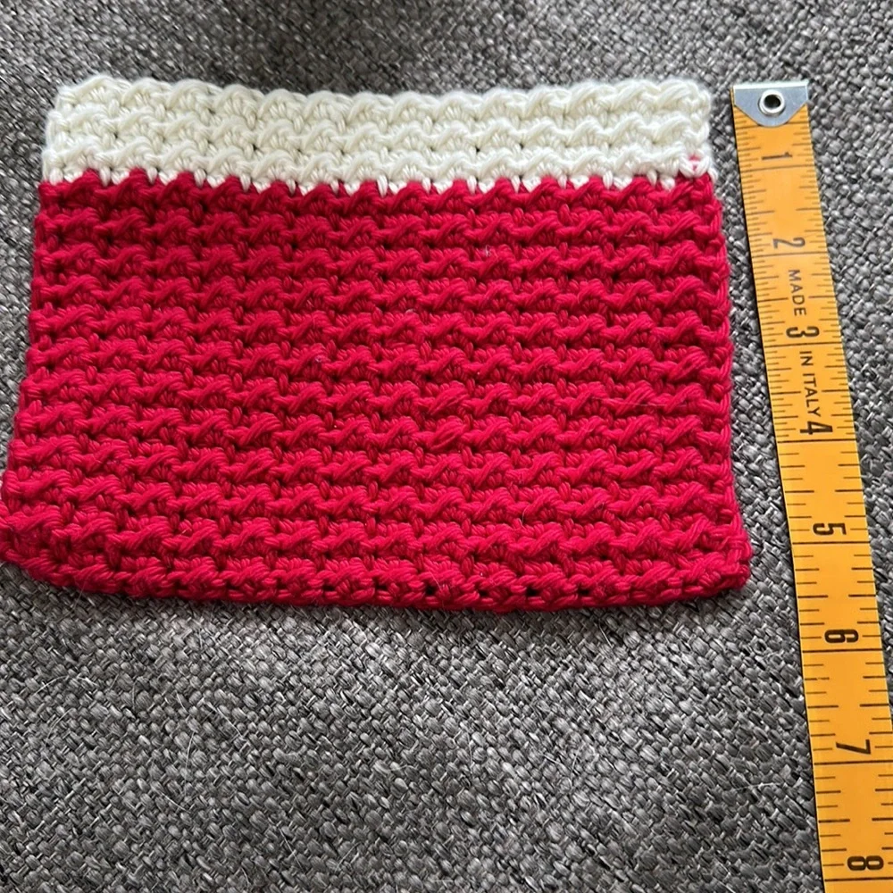 Hand made 100% Cotton WashCloths Dishcloth Spa Cloth Granny Country Cottage Core